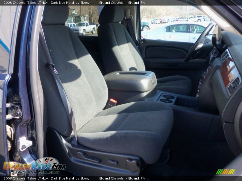 2008 Chevrolet Tahoe LT 4x4 Dark Blue Metallic / Ebony Photo #21