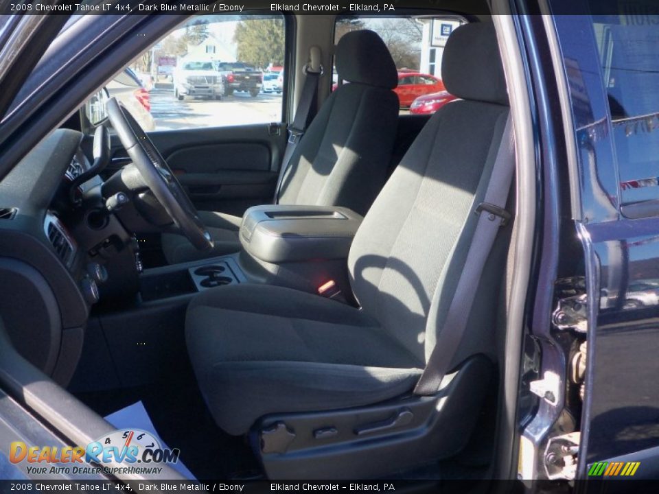 2008 Chevrolet Tahoe LT 4x4 Dark Blue Metallic / Ebony Photo #24