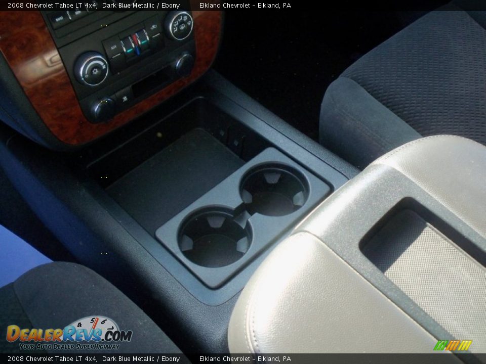 2008 Chevrolet Tahoe LT 4x4 Dark Blue Metallic / Ebony Photo #29