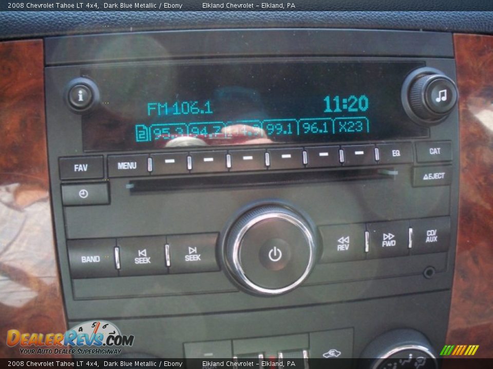 2008 Chevrolet Tahoe LT 4x4 Dark Blue Metallic / Ebony Photo #31