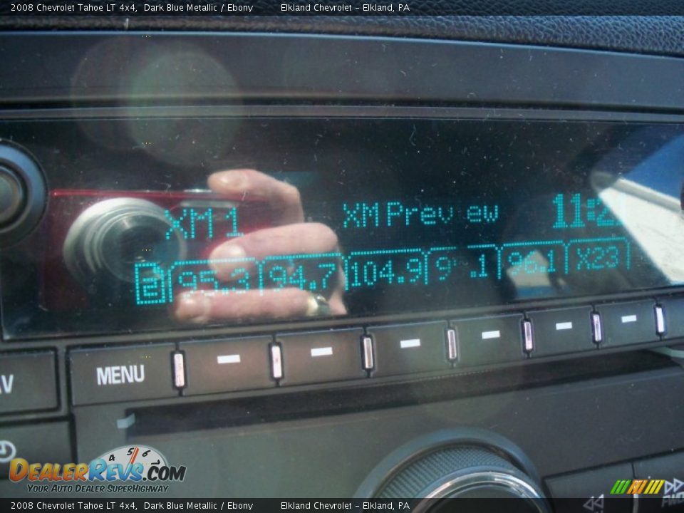 2008 Chevrolet Tahoe LT 4x4 Dark Blue Metallic / Ebony Photo #32