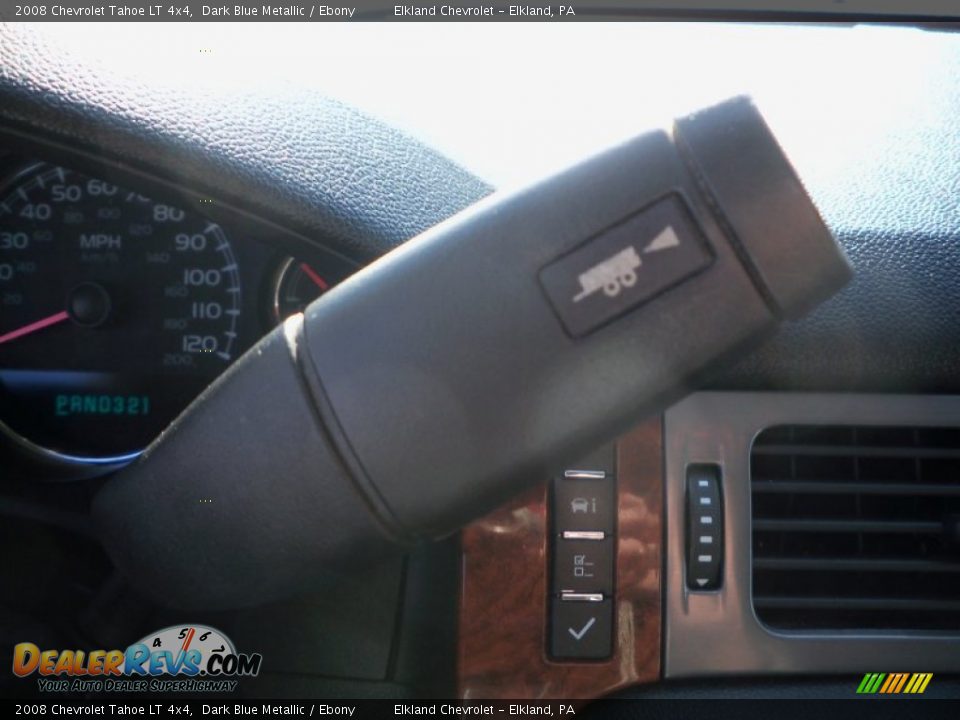 2008 Chevrolet Tahoe LT 4x4 Dark Blue Metallic / Ebony Photo #35
