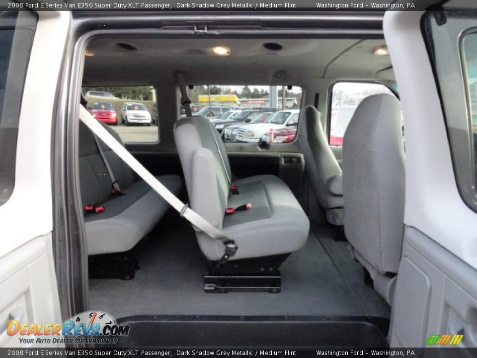 Medium Flint Interior - 2008 Ford E Series Van E350 Super Duty XLT Passenger Photo #15