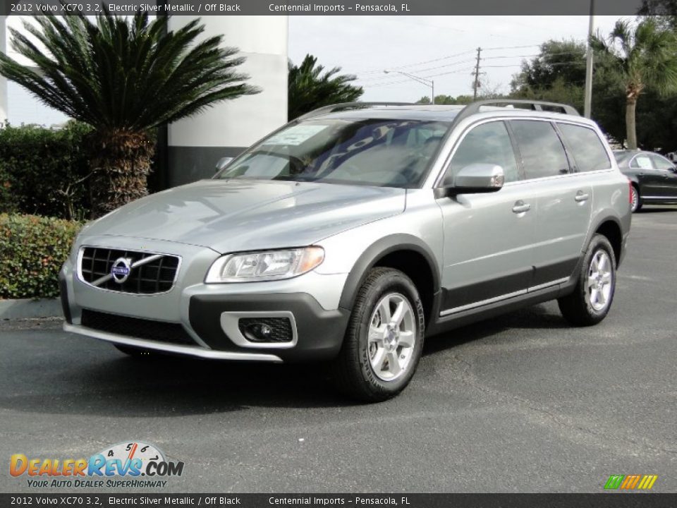 2012 Volvo XC70 3.2 Electric Silver Metallic / Off Black Photo #1
