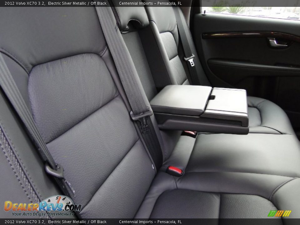 2012 Volvo XC70 3.2 Electric Silver Metallic / Off Black Photo #20