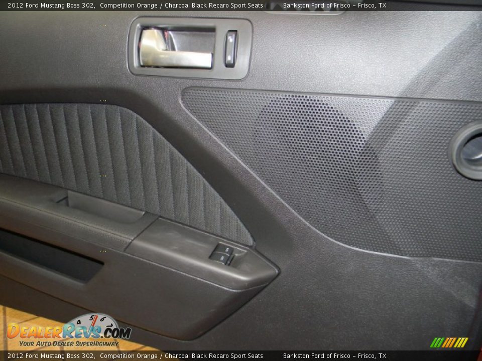 2012 Ford Mustang Boss 302 Competition Orange / Charcoal Black Recaro Sport Seats Photo #12