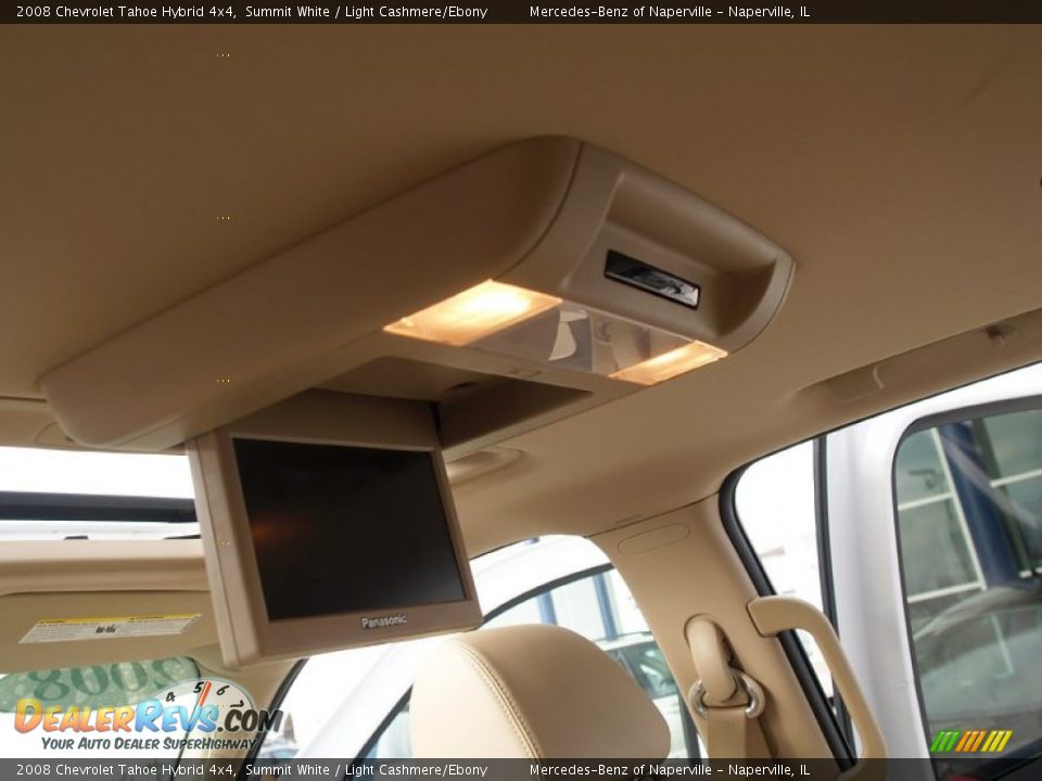 2008 Chevrolet Tahoe Hybrid 4x4 Summit White / Light Cashmere/Ebony Photo #18