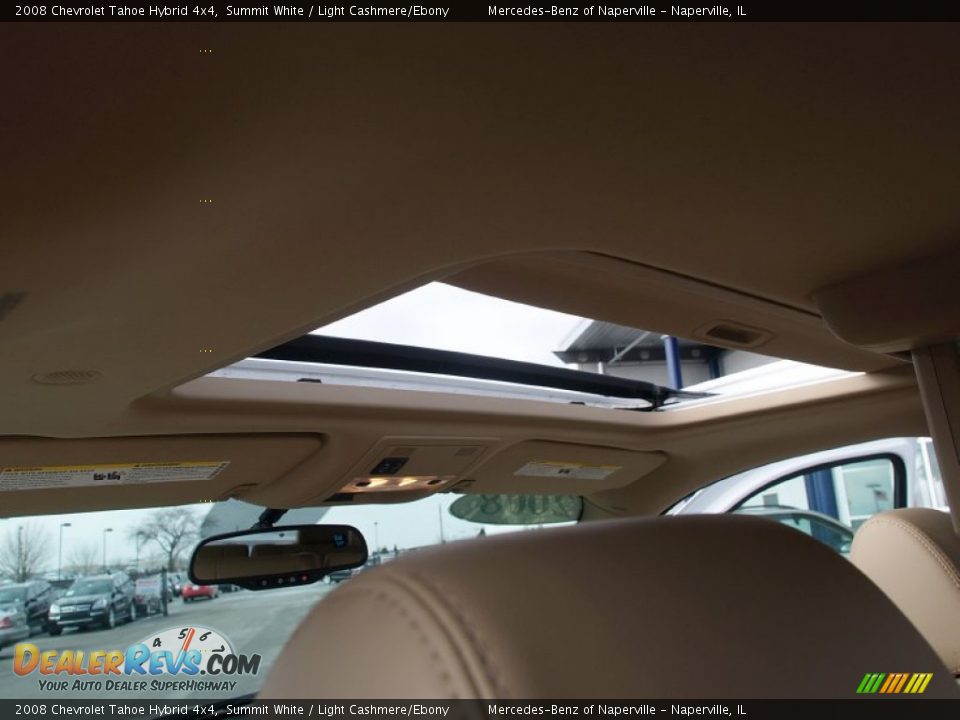 2008 Chevrolet Tahoe Hybrid 4x4 Summit White / Light Cashmere/Ebony Photo #19
