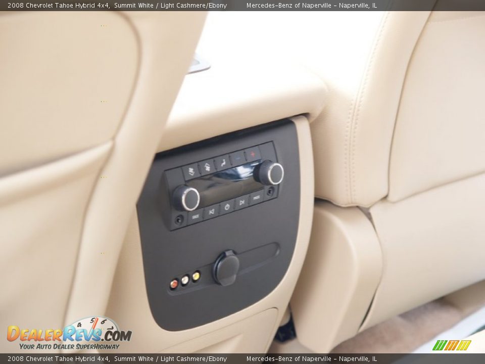 2008 Chevrolet Tahoe Hybrid 4x4 Summit White / Light Cashmere/Ebony Photo #23