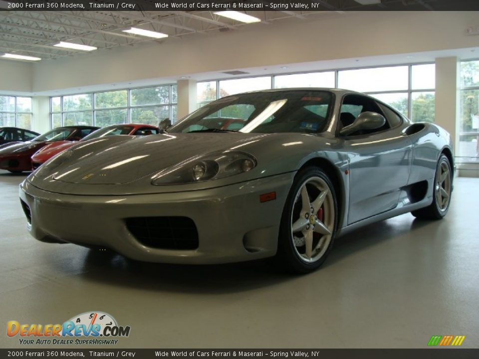 2000 Ferrari 360 Modena Titanium / Grey Photo #1