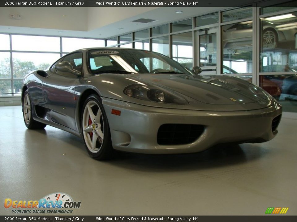 2000 Ferrari 360 Modena Titanium / Grey Photo #3