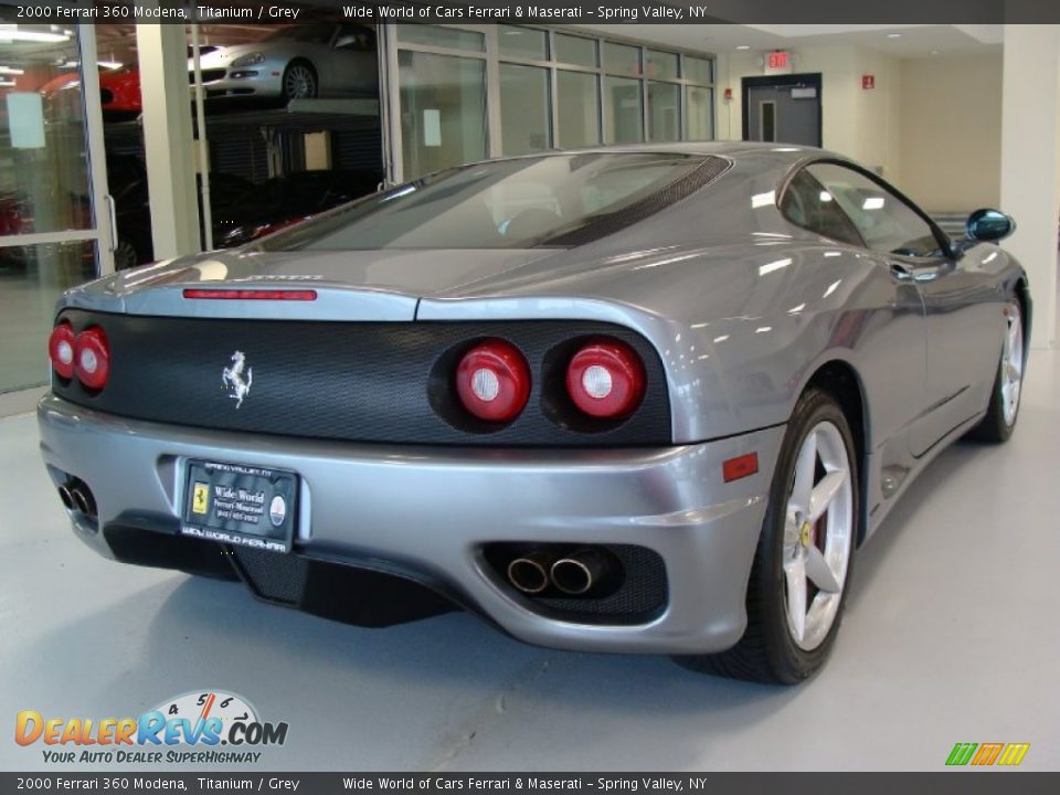 2000 Ferrari 360 Modena Titanium / Grey Photo #5