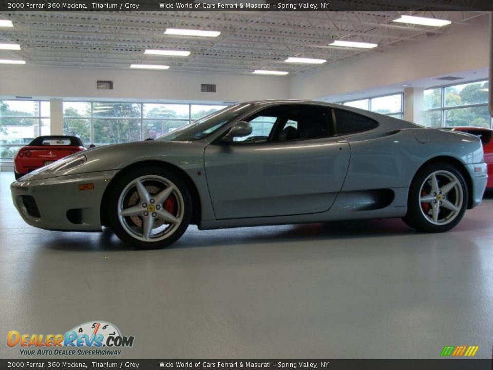 2000 Ferrari 360 Modena Titanium / Grey Photo #8