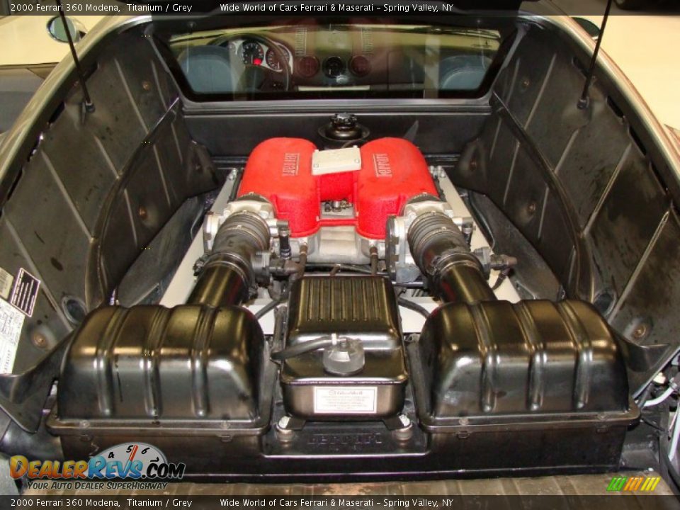 2000 Ferrari 360 Modena 3.6 Liter DOHC 40-Valve V8 Engine Photo #12