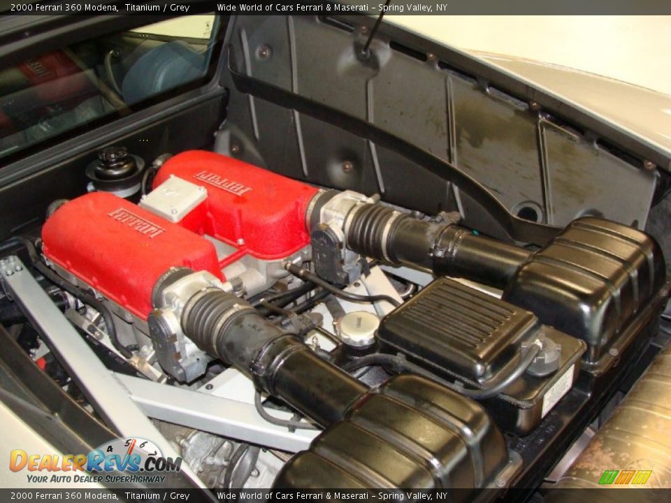 2000 Ferrari 360 Modena 3.6 Liter DOHC 40-Valve V8 Engine Photo #13