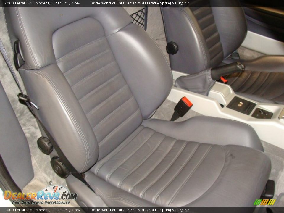 Grey Interior - 2000 Ferrari 360 Modena Photo #17