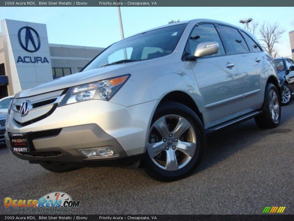 2009 Acura MDX Billet Silver Metallic / Ebony Photo #1