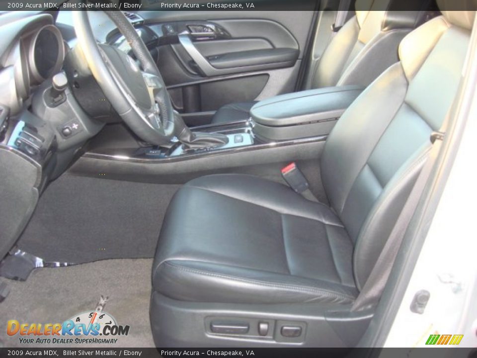 2009 Acura MDX Billet Silver Metallic / Ebony Photo #9
