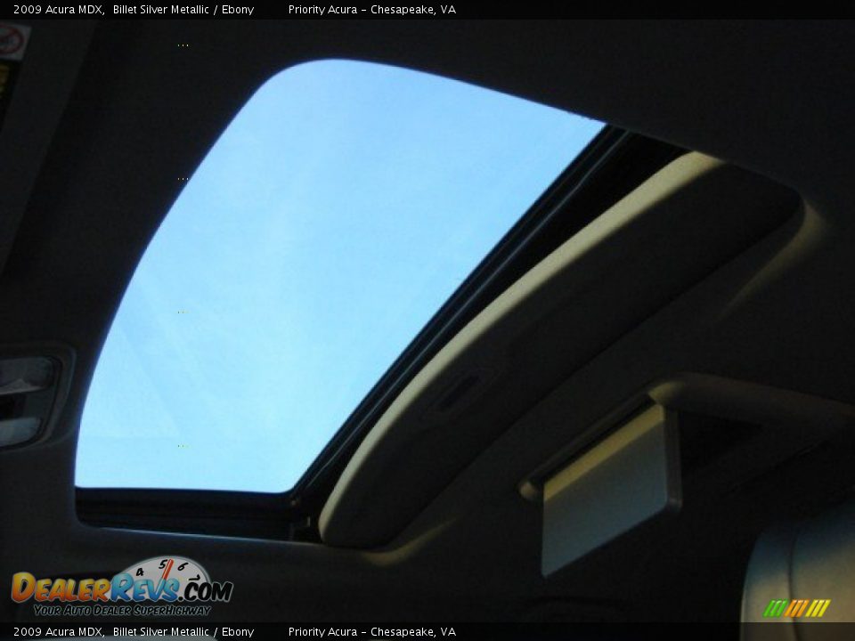 2009 Acura MDX Billet Silver Metallic / Ebony Photo #14