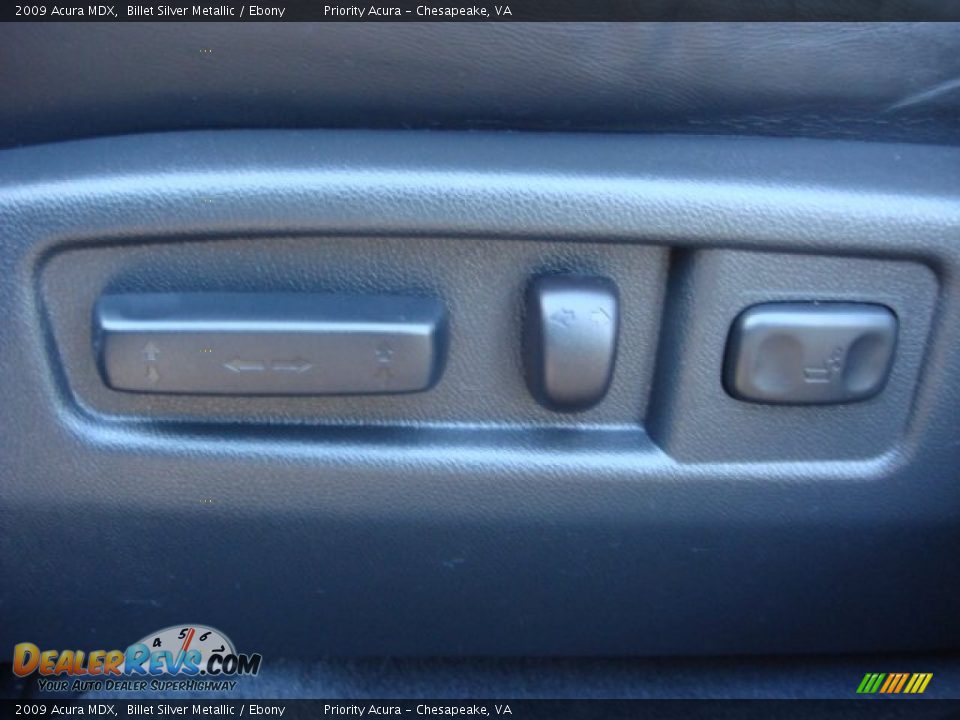 2009 Acura MDX Billet Silver Metallic / Ebony Photo #15
