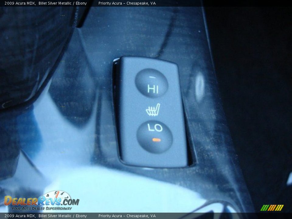 2009 Acura MDX Billet Silver Metallic / Ebony Photo #22