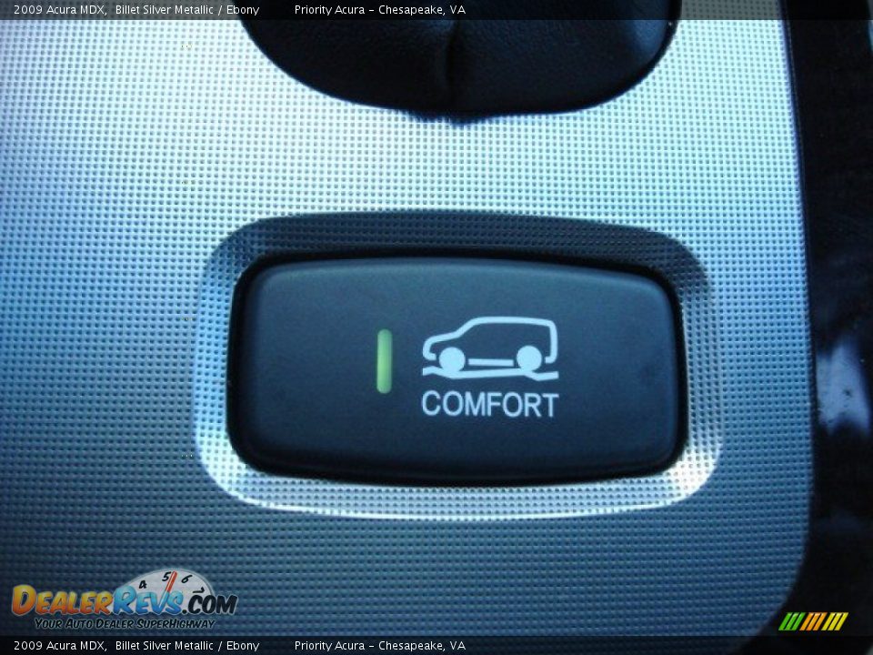 2009 Acura MDX Billet Silver Metallic / Ebony Photo #23