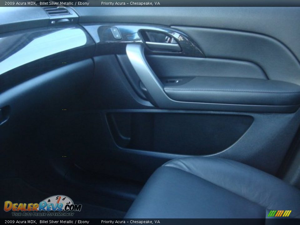 2009 Acura MDX Billet Silver Metallic / Ebony Photo #25