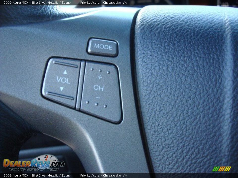 2009 Acura MDX Billet Silver Metallic / Ebony Photo #28