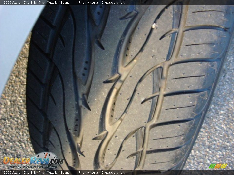 2009 Acura MDX Billet Silver Metallic / Ebony Photo #30
