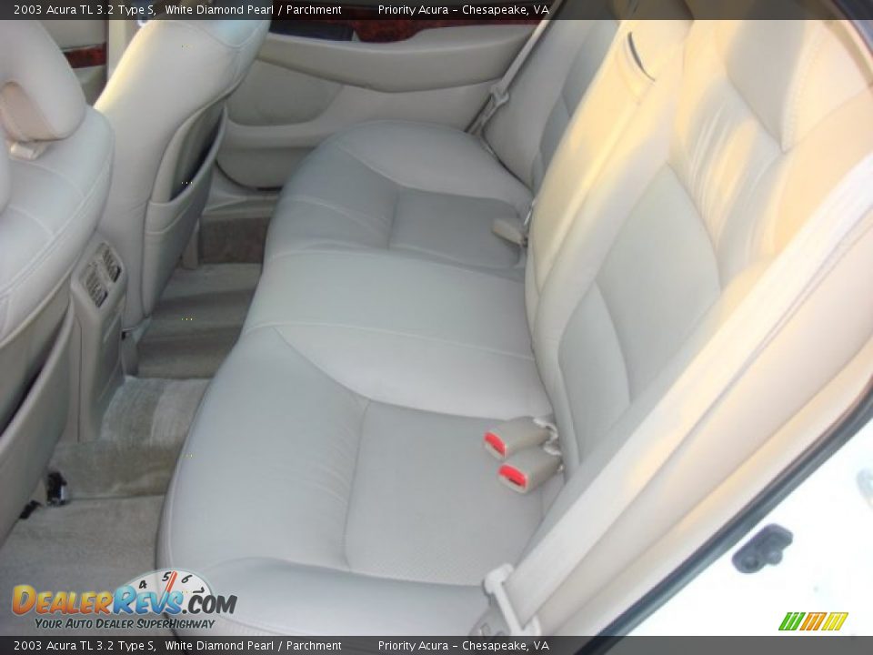 Parchment Interior - 2003 Acura TL 3.2 Type S Photo #10