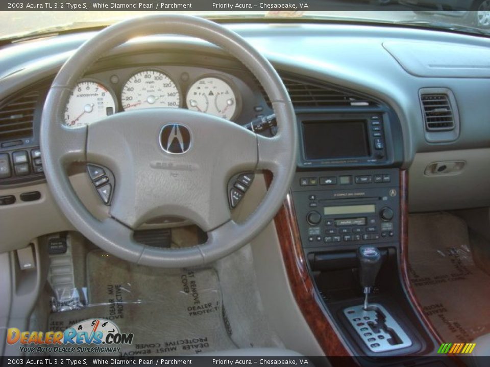 Dashboard of 2003 Acura TL 3.2 Type S Photo #11