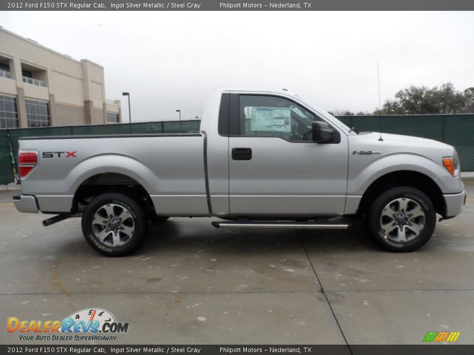 Ingot Silver Metallic 2012 Ford F150 STX Regular Cab Photo #2