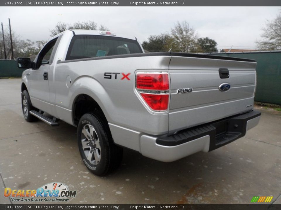 Ingot Silver Metallic 2012 Ford F150 STX Regular Cab Photo #5