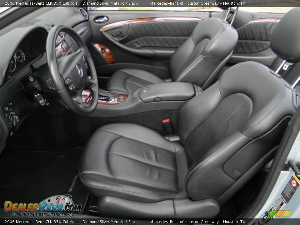 Front Seat of 2006 Mercedes-Benz CLK 350 Cabriolet Photo #15