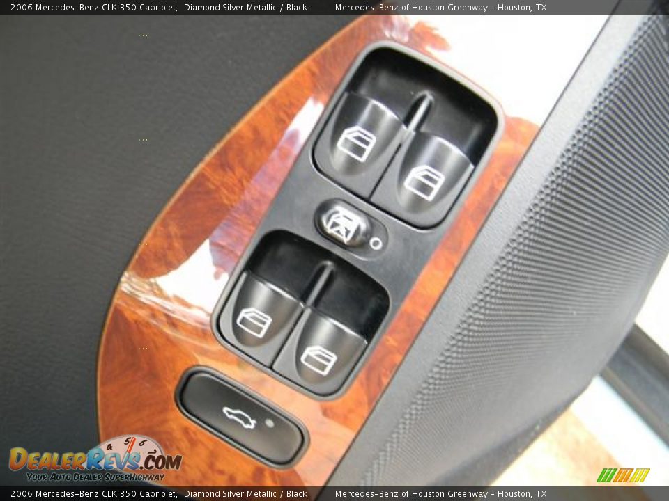 2006 Mercedes-Benz CLK 350 Cabriolet Diamond Silver Metallic / Black Photo #17