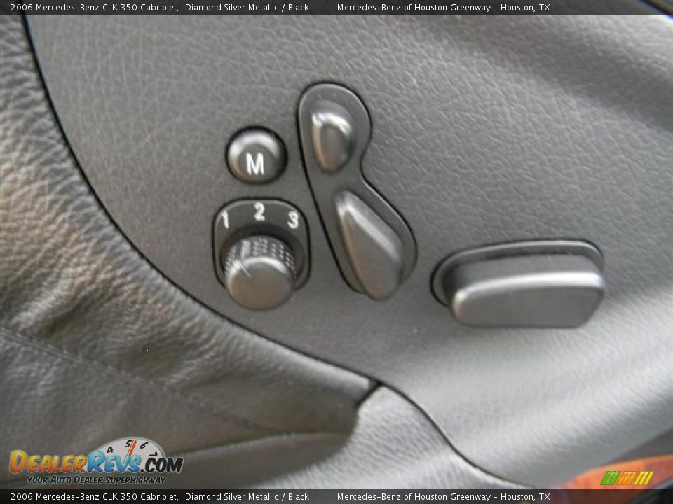 2006 Mercedes-Benz CLK 350 Cabriolet Diamond Silver Metallic / Black Photo #18