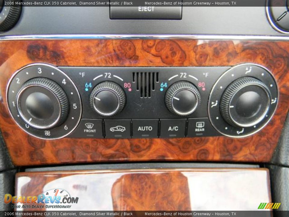 Controls of 2006 Mercedes-Benz CLK 350 Cabriolet Photo #20