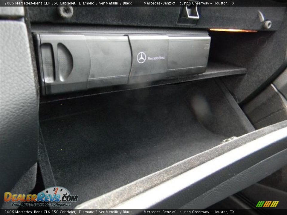 2006 Mercedes-Benz CLK 350 Cabriolet Diamond Silver Metallic / Black Photo #23