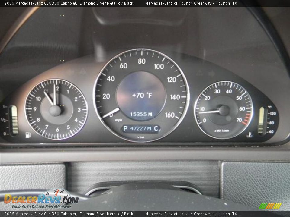 2006 Mercedes-Benz CLK 350 Cabriolet Gauges Photo #25