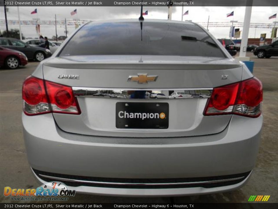 2012 Chevrolet Cruze LT/RS Silver Ice Metallic / Jet Black Photo #6
