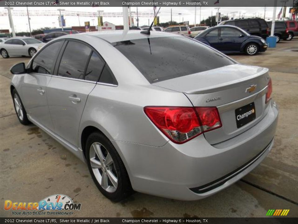2012 Chevrolet Cruze LT/RS Silver Ice Metallic / Jet Black Photo #8