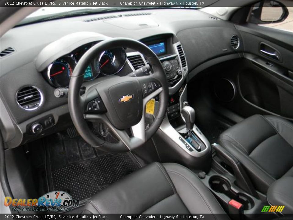 Jet Black Interior - 2012 Chevrolet Cruze LT/RS Photo #16