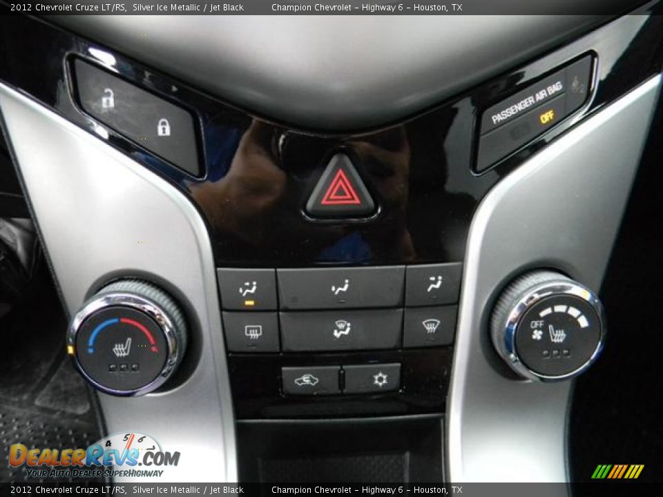 2012 Chevrolet Cruze LT/RS Silver Ice Metallic / Jet Black Photo #22