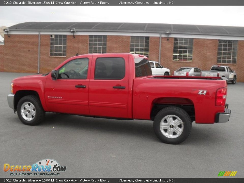 2012 Chevrolet Silverado 1500 LT Crew Cab 4x4 Victory Red / Ebony Photo #2