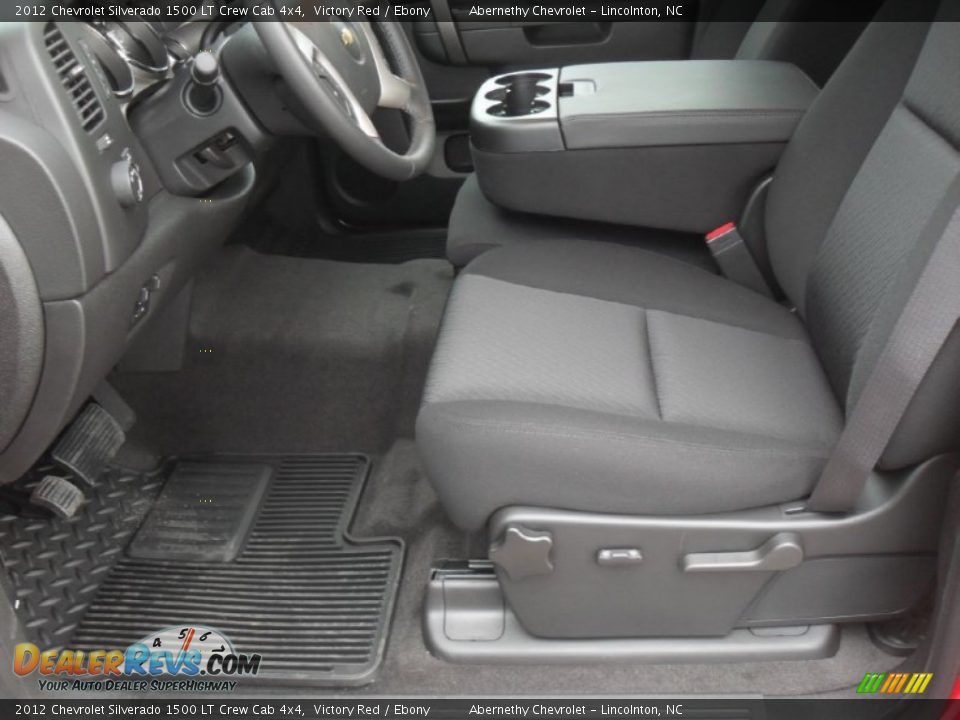 2012 Chevrolet Silverado 1500 LT Crew Cab 4x4 Victory Red / Ebony Photo #7
