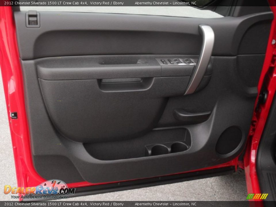 2012 Chevrolet Silverado 1500 LT Crew Cab 4x4 Victory Red / Ebony Photo #9