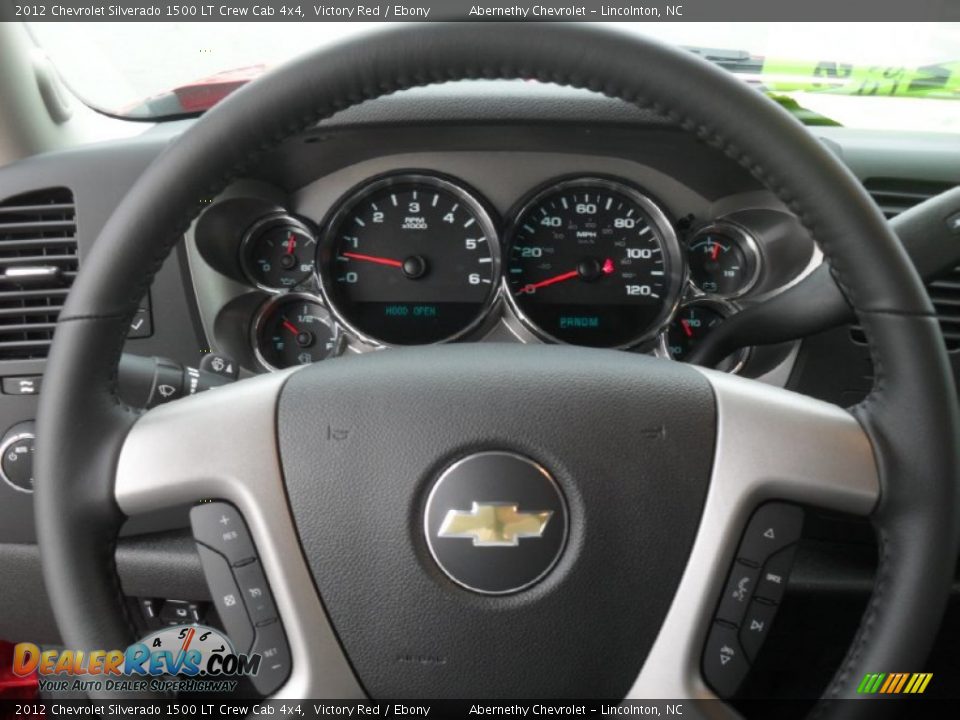 2012 Chevrolet Silverado 1500 LT Crew Cab 4x4 Victory Red / Ebony Photo #12