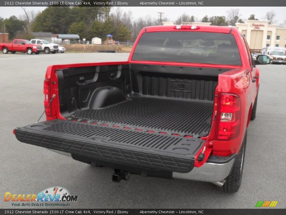 2012 Chevrolet Silverado 1500 LT Crew Cab 4x4 Victory Red / Ebony Photo #17