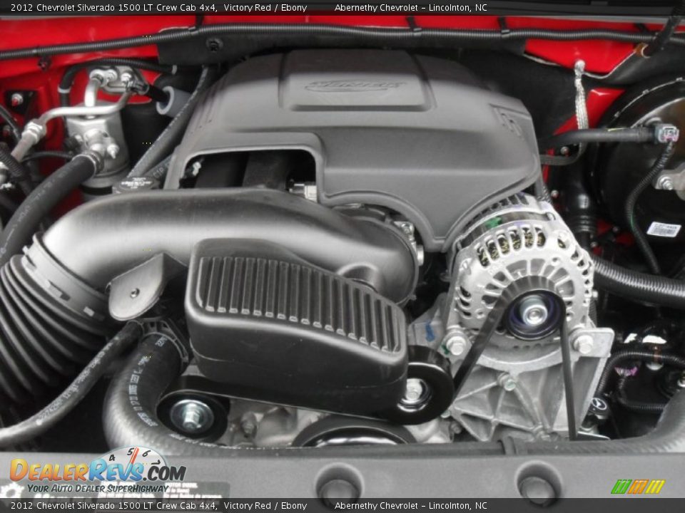 2012 Chevrolet Silverado 1500 LT Crew Cab 4x4 Victory Red / Ebony Photo #24