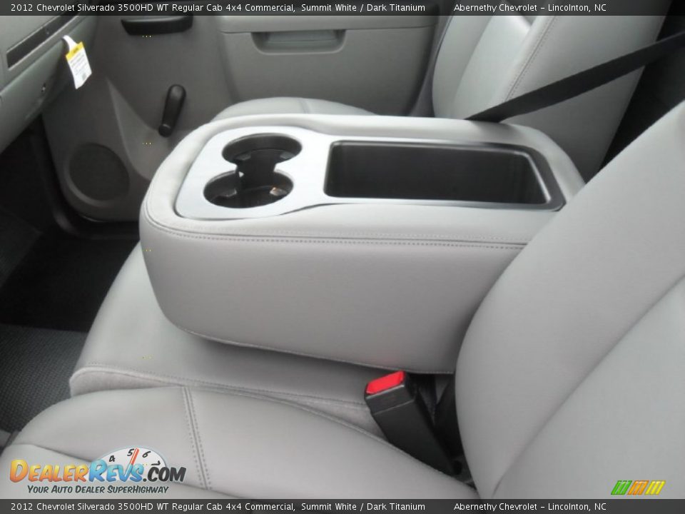 2012 Chevrolet Silverado 3500HD WT Regular Cab 4x4 Commercial Summit White / Dark Titanium Photo #8